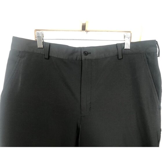 Nike Golf Pants Fit Dry Dri-Fit 341623 Black Flat Front Tagged Men's Size 36x30 - Picture 3 of 7